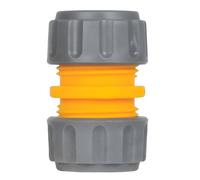3x Hozelock Hose Repair Connector Grey & Yellow 12.5mm - 15mm|Free P&P|5.53/Unit