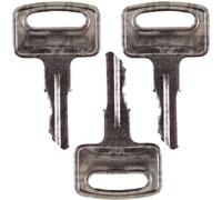 3x Ignition Starter Switch Key New Type Replacement for JLG Cherry Picker Plant & Lift