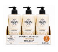 3x Imperial Leather Moisturising Hand Wash, Cotton Flower & Vanilla Orchid 500ml