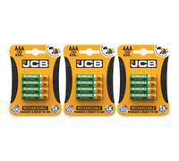 3X Jcb Aaa 650Mah Rechargeable Batteries - Pack Of 4
