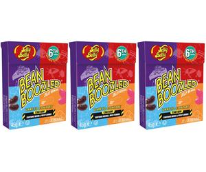 3x Jelly Belly 6th Edition Bean Boozled Refill 45g Candy Jelly Beans