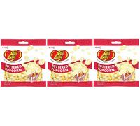 3x Jelly Belly Buttered Popcorn Flavour Jelly Beans 70g Bag American Candy