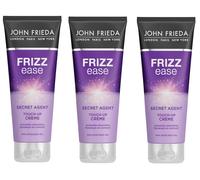 3x John Frieda Frizz Ease Secret Agent Touch Up Crème 100ml Smoothing Cream