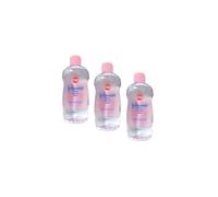 3X Johnson's Baby Oil 500ml (1500ml Total)