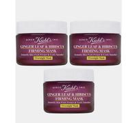 3x kiehls Ginger Leaf & Hibiscus Firming Mask 14ml Travel Size