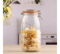 3x Kilner Round Clip Top Glass Storage Jar 2L 00 (6.77/Unit +Free Ship)