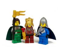 3x Kings - Castle Nativity Kingdoms Minifigure - 3x King | All parts LEGO