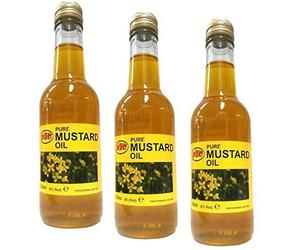 3x KTC 100% Pure Mustard Oil 250 ml (Total 750 ml)