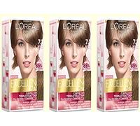 3x l’Oréal Excellence Crème 7.1 ash blonde dye for hair, colouring