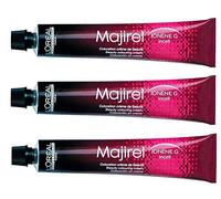 3x L 'Oreal MAJIREL 4,0 Intensive Cream Colour Medium Brown - 50ml