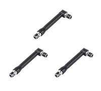 3X L Shape 1/4 Inch Hex Wrench Double 90 Degree Right Angle Screwdriver Bits