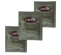 3X Lalvin QA23 White Wine Yeast 5g Sachet 16% Homebrew Wine Making 4.5L-23L