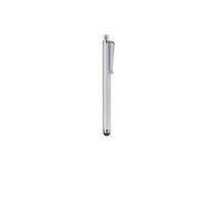 3x Large Stylus Pen for Huawei P40 Pro + Smartphone Tablet Universal Writing Set of 3 (Silver)