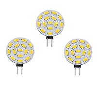 3x LED Light Bulb G4 5730 Socket 15 SMD White 12V-34V DC Warm White 3W 2700K