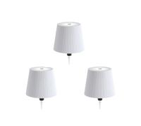 3X LED Wine Bottle Wireless Bottle Lamp Shade for Liquor Bottles 3 Color Stepless Dimming Wine Bottle Lights for Bars A