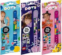 3x LEGO DOTS Bracelet Go Team 41911 Magic Forest 41917 Power 41919 NEW