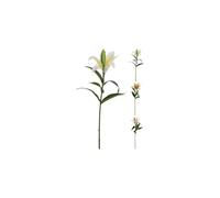 (3x Lilies) Tall Artificial Flowers Plants In/Outdoor Fake Garden Wedding Home Decor Bouquet
