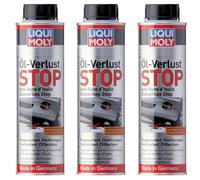 3x Liqui Moly 1005 Oil Loss Stop 300 ml Oil Leak Motor Additive