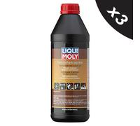 3x Liqui Moly CHF Synthetic Central Hydraulic Fluid Power Steering MB 345.0 - 1L