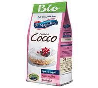 3X Lo conte Le Farine magiche Di Cocco unrefined Organic Coconut Flour 250g