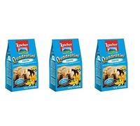 3X Loacker Quadratini Wafer con Crema alla Vaniglia Waffle with Vanilla Cream Cookies Biscuits 125g
