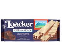 12x Loacker Wafer Cremkakao Biscuits Cookies Snack Waffles Blend of Cocoa and Chocolate 175g