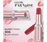 3X L'OREAL Paris Glow Paradise Balm-In-Lipstick 906 Blush Fantasy