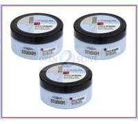 3x L'oreal Studio Style Rework Remix Hair Fibre Putty | 24hr Reshaping- 150ml