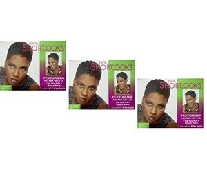 3x Lusters Luster Short Looks No Lye No Mix Texturizer 1 Complete Application