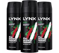 3X Lynx Body Spray Africa 48-H High Definition Fragrance Deo For Men