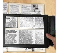 3X Magnifying Glass for Reading, Handheld A4 Full Page Magnifier Book Magnifying Sheet Reading Aid for Low Eyesight People and Seniors