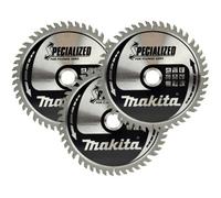3X Makita B-56708 165mm X 20 48 Teeth Cordless Plunge Saw Blade Dsp600 Sp6000