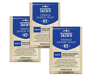 3x Mangrove Jack’s Craft Series Yeast M29 French Saison (10g)
