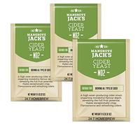 3X Mangrove Jack Yeast Cider M02 Craft Series Yeast 9g Treats 23L