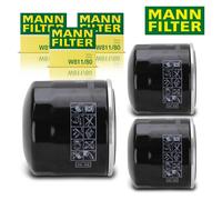 3X Mann W 811/80 Oil Filter for Vauxhall Hyundai I30 I20 Isuzu Kia Cee'D Rio
