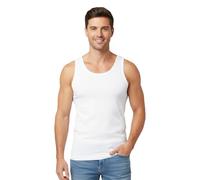 3X Mens 100% Cotton Sleeveless Vests White XL