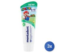 3X Mentadent Toothpaste 75 ML J. Junior Sup Mario