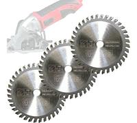 3X Mini Circular Saw Blade Wood Cutting Ø 85x10mm 36T for Einhell TC-CS 860 / BT-CS 860