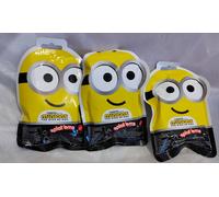 3x Minions The Rise of Gru splat 'ems Mini Figures - 3 Blind Bags New & Sealed