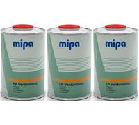 3x MIPA EP Epoxy Thinner Grundierfiller Primer Reducer 1L Prod Code-272110000
