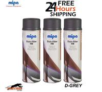 3X Mipa Etch Filler High Build Dark Grey (500ML)