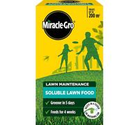 3x Miracle Gro Water Soluble Lawn Food 1kg Carton for Greener Thicker Grass
