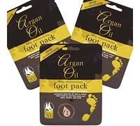 3x Moroccan Argan Oil Deep Moisturising Foot Packs