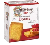3X Mulino Bianco Fette Biscottate Le Dorate Rusk Breakfast Biscuits Baked Bread 315g