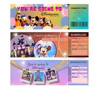 3x Multopack DIY Destination Travel Ticket Card Personalized Holiday Card Valentine's Day Surprise Card Birthday Travel Destination Card Greeting Card Celebration Card Ticket