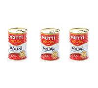 3x Mutti Polpa di Pomodoro Tomato Sauce Pulp 400g 100% Italian!