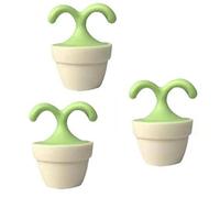 3X Neck Back Hand Leg Massage Body Multi-Function Pot Massager Shiatsu Sh Potted Plant Shaped Roller Ball Bead Relaxation