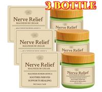 3X Nerve Relief Magnesium Cream For Sleep Support, Deep Muscle Relaxation, Support Healing
