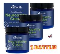 3X Neuropathy Relief Cream Extra Strength for Feet, Legs, and Hands, Gentle