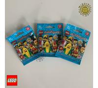 3x New Random Sealed LEGO® Series 17 Minifigures - 71018